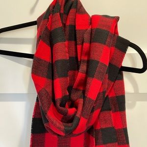 J. Crew Buffalo plaid scarf